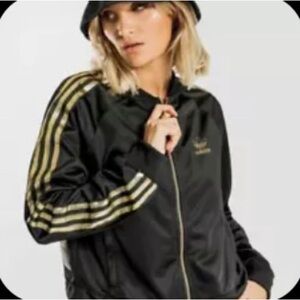 NEW ADIDAS ORIGINALS WOMEN'S SUPERSTAR 24K TREFOIL TRACK JACKET